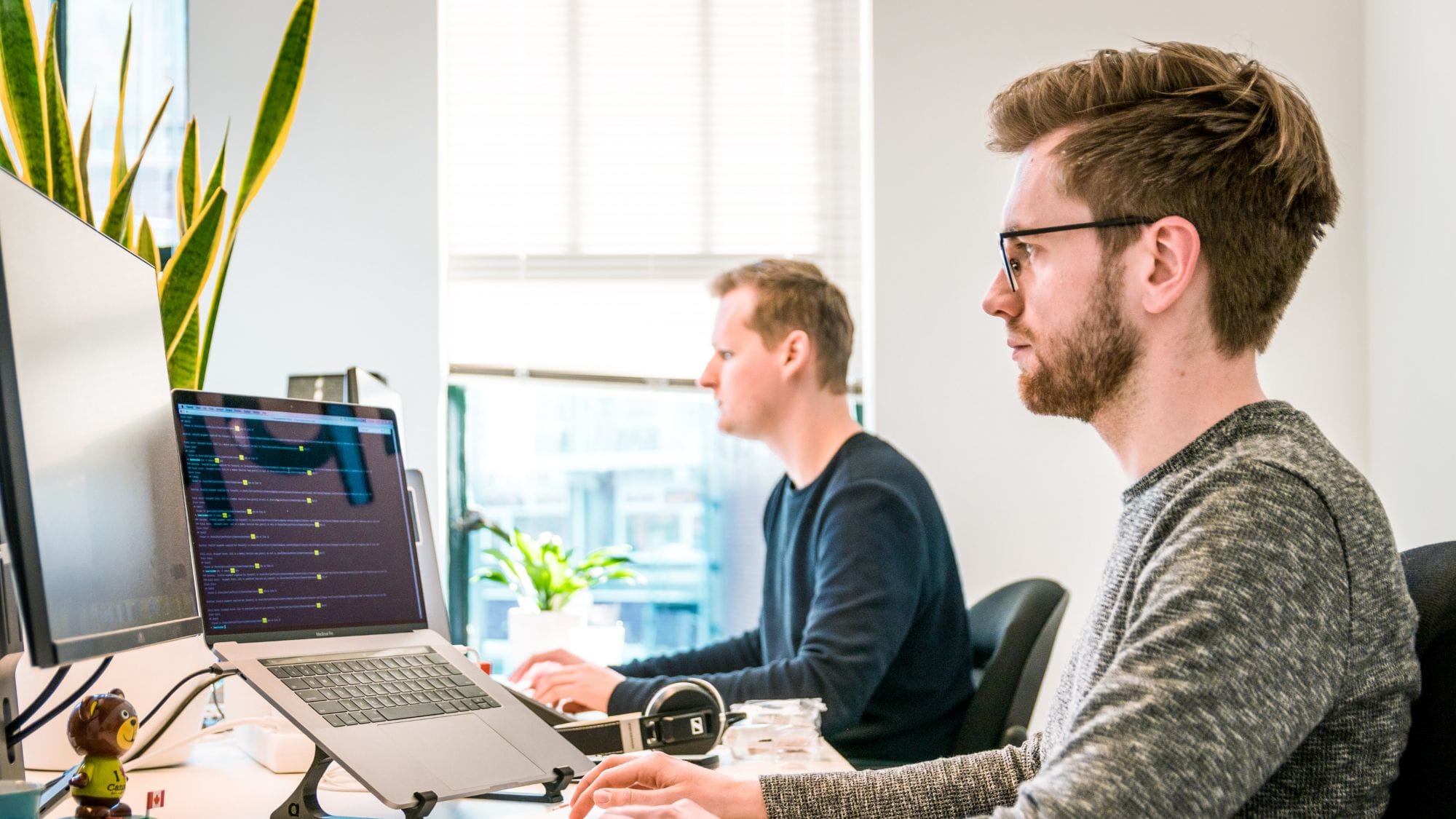 Developers working on Logic Cloud